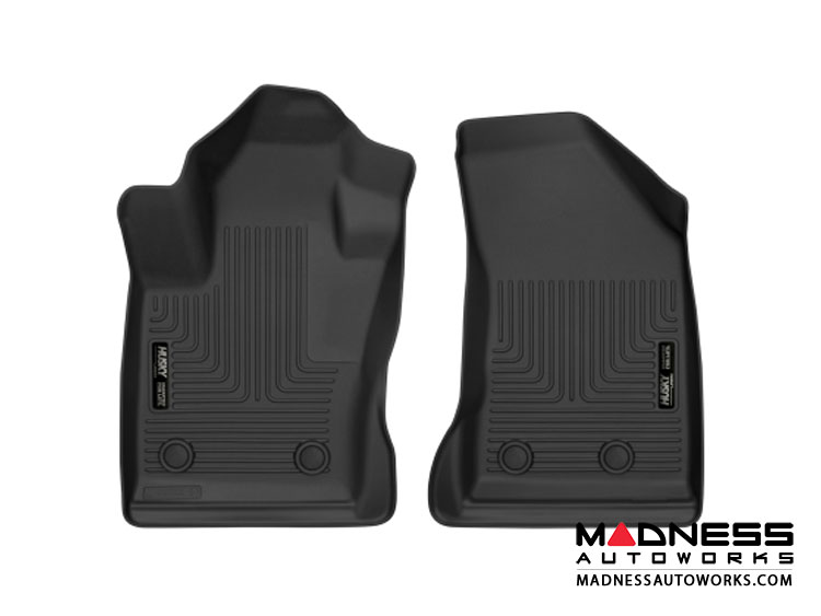 Jeep Compass Floor Liners (set of 2) - Front - Black by Husky Liners